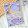 viola-Luna e fiori serali