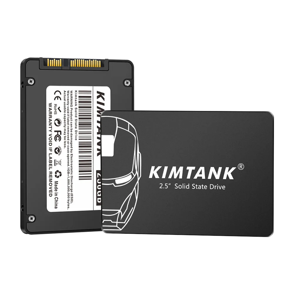 Kimtank SSD 2 5 дюймов SATA3 Внутренний твердотельный диск 128GB 256GB 512GB 1TB 2TB