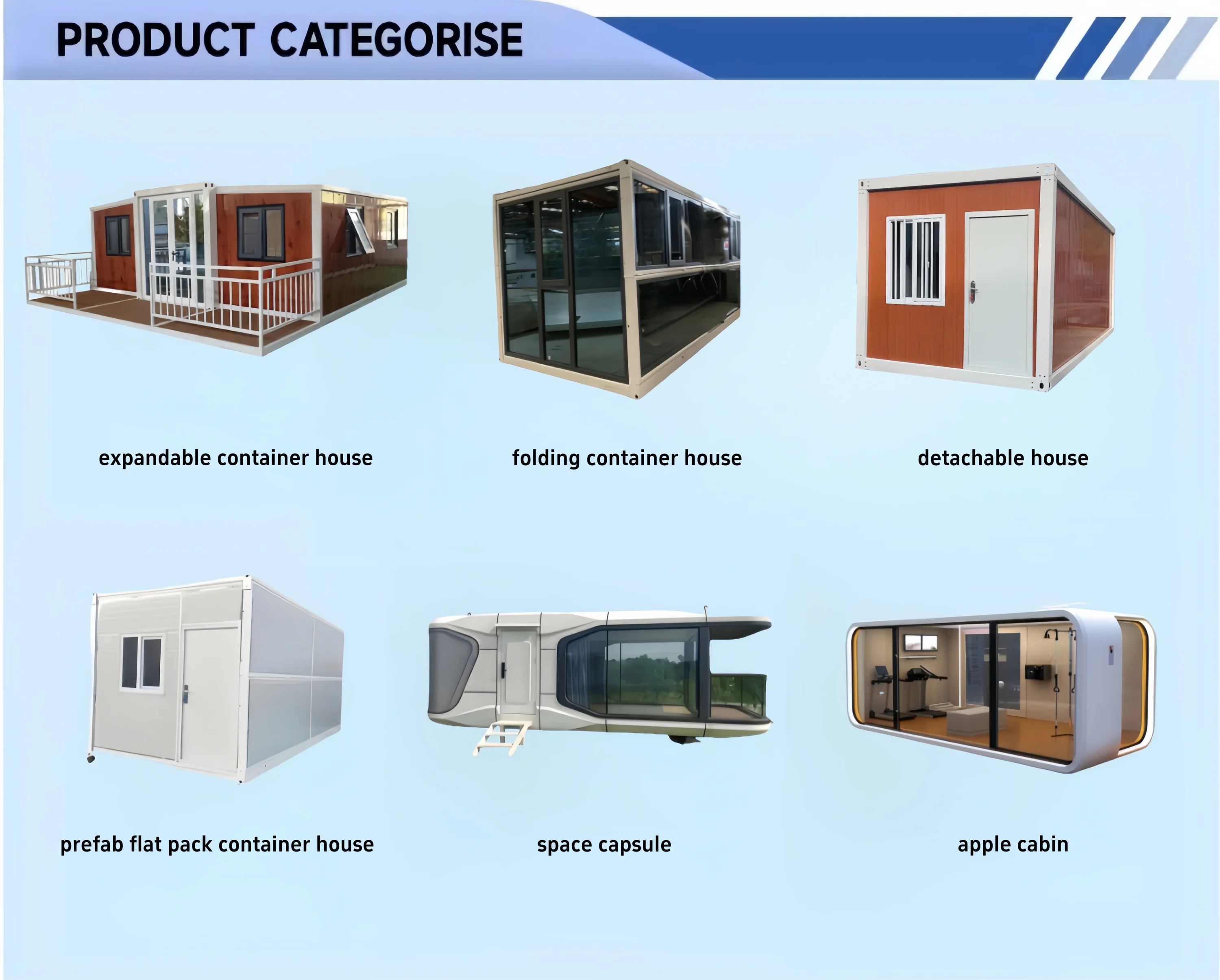 Ready Made 3 Bedroom Prefabricated Modular Container House with ...