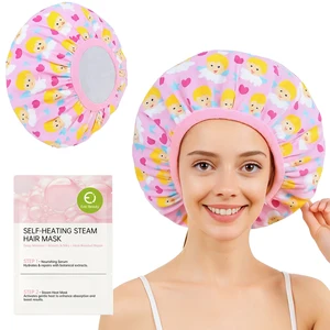 Wholesale Private Label Moisturizing Nourishing Deep Conditioning Leave-In Hair Mask Steam Cap Salon Results Home for All