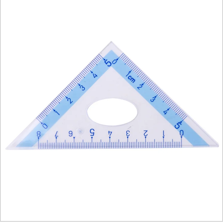 wholesale blue cartoon plastic transparent ruler