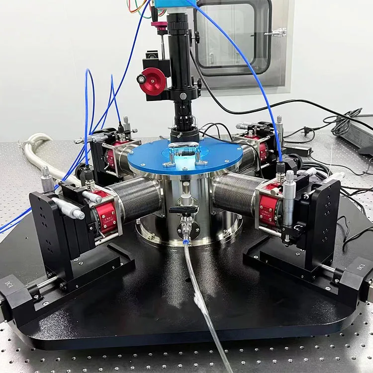 High and Low Temperature Vacuum Magnetic Field Probe Station for Testing Semiconductor Materials Magnetic Materials