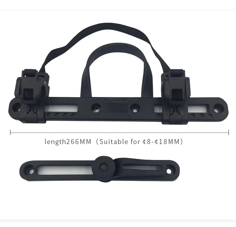 Clip De Boucle De Sac De Vélo – Attache Polyvalent Pour Sac De Porte-Selle, Fixations Réglables Pour Porte-Bagages De Moto, Boucle Suspendue Latérale