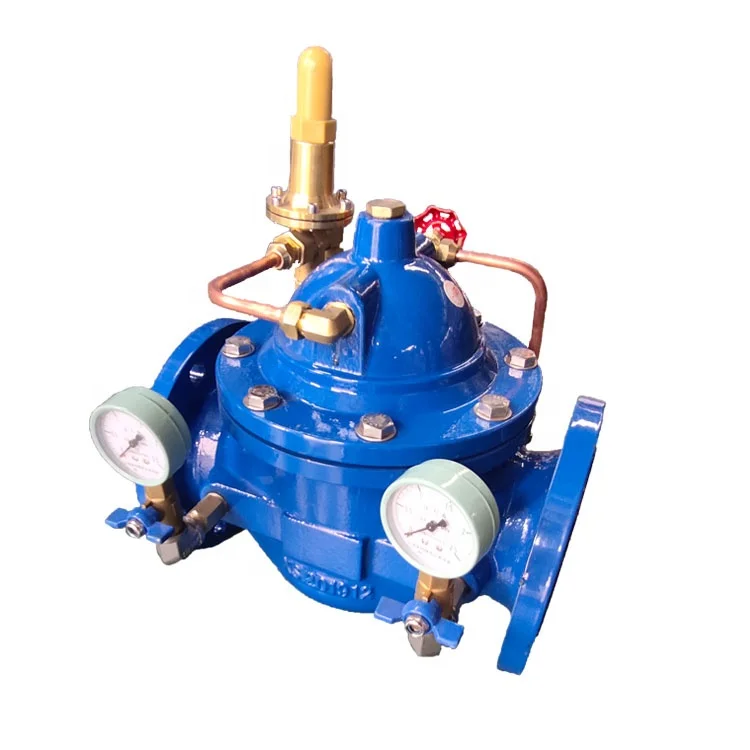 Multi Function100mm Flanged  Control Valve Water Pump Control Valve pilot  Pressure Relief Valve Dn300 Pn16