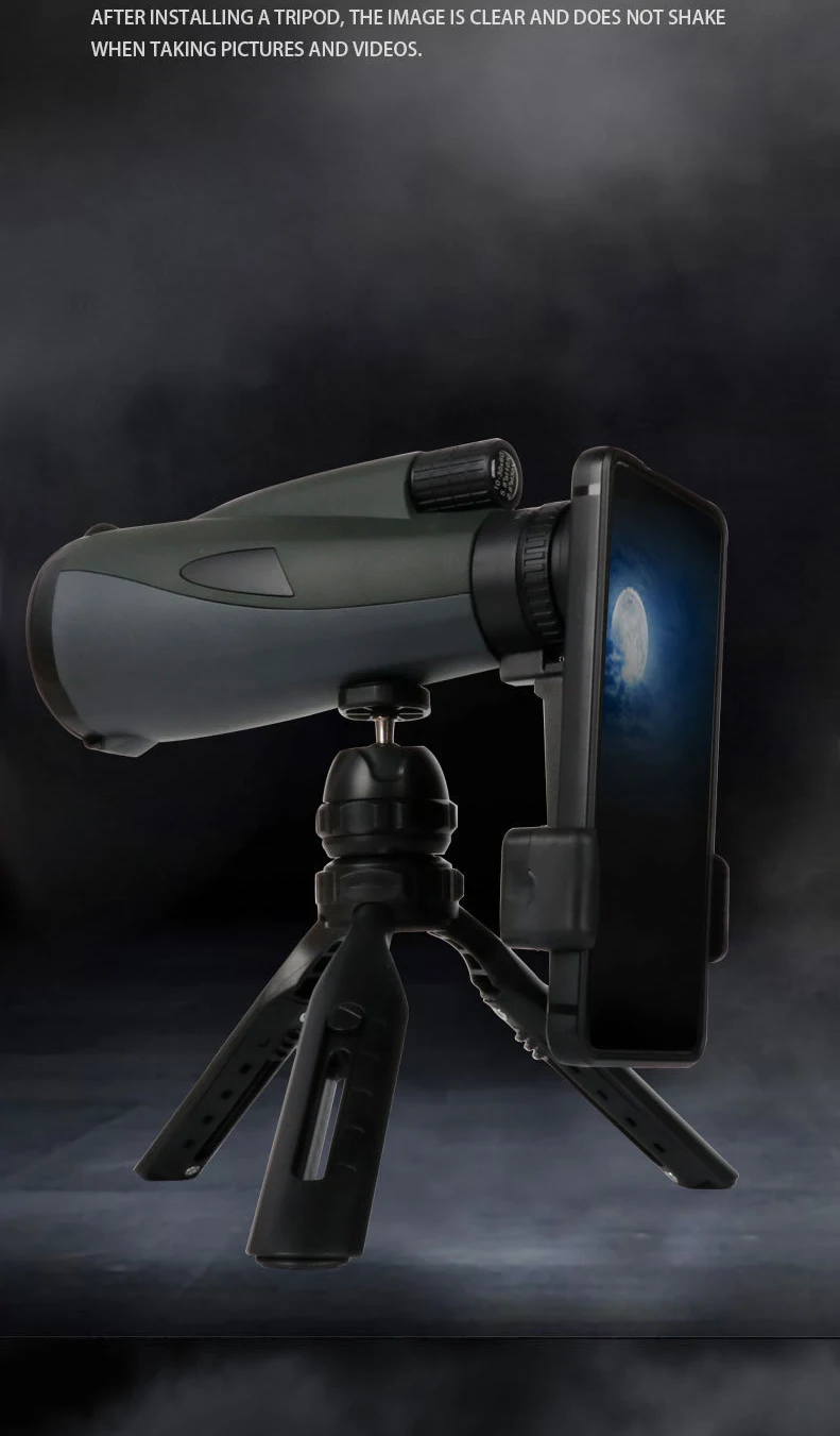 30x60 Mini Monocular Telescope With Tripod for Outside Sightseeing manufacture