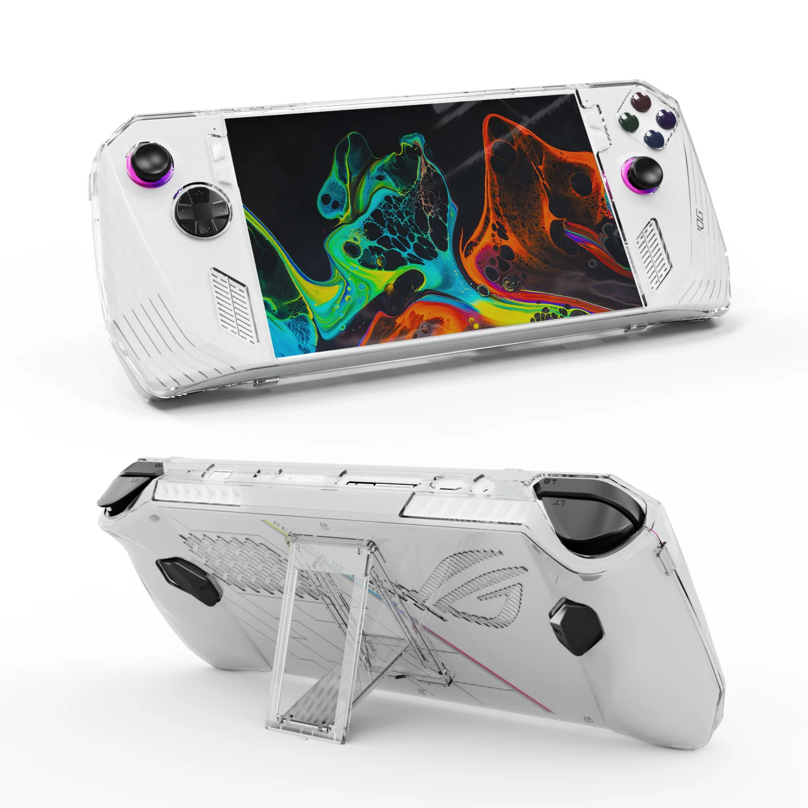 product laudtec lx375 handheld protective case with lightweight and has a good tactile sensation anti slip durable for rog ally-4