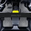 TPE foot pad Rubber Wire Loop gray