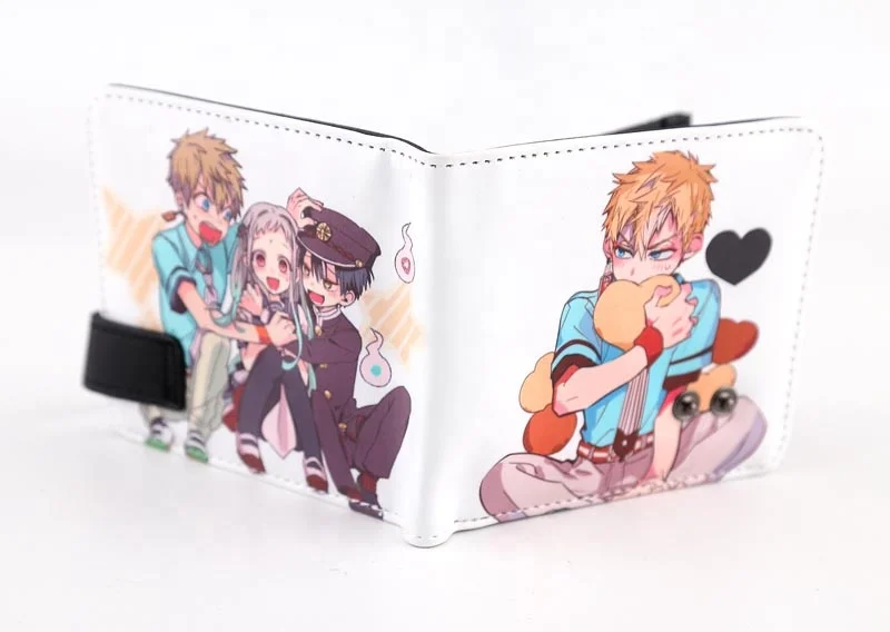 Hanako Coin Anime Toilet-bound Hanako-kun Cartoon Wallet Minamoto Kou Coin Purse ...
