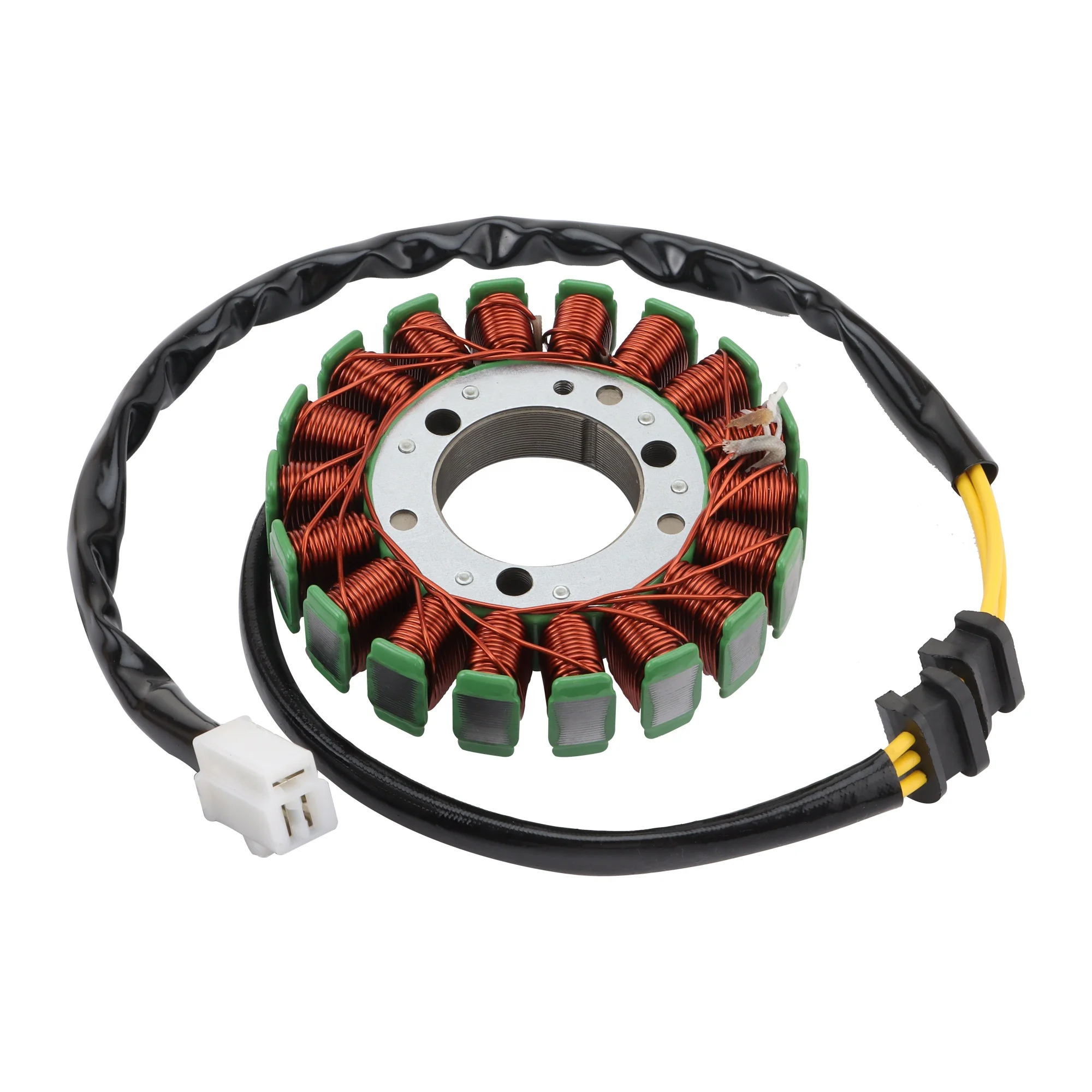 GOOFIT Motorcycle Generator Magneto Stator Coil for Kawasaki KLF300 Bayou 300 2WD 1986-1987 Quad ATV