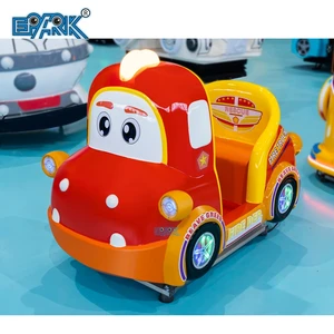 Customizable Electric Swing Car Popular Kids Amusement Park Kiddie Ride Entertaining Fiberglass Machine for Children
