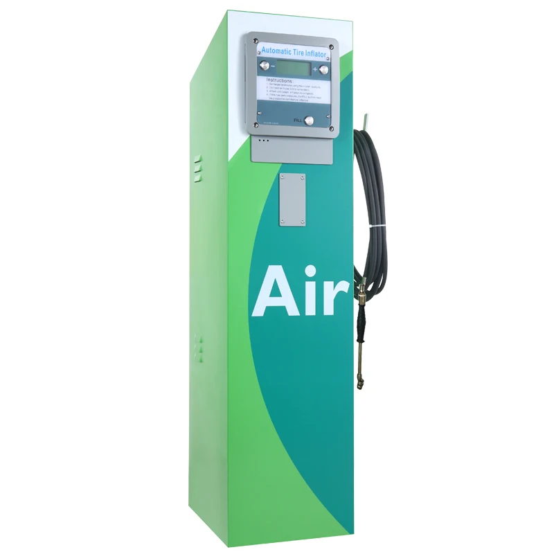 Built-in Metal Air Compressor Tire Inflator with Tire Pressure Monitor Vertical Inflation IT694 for Tire Shops