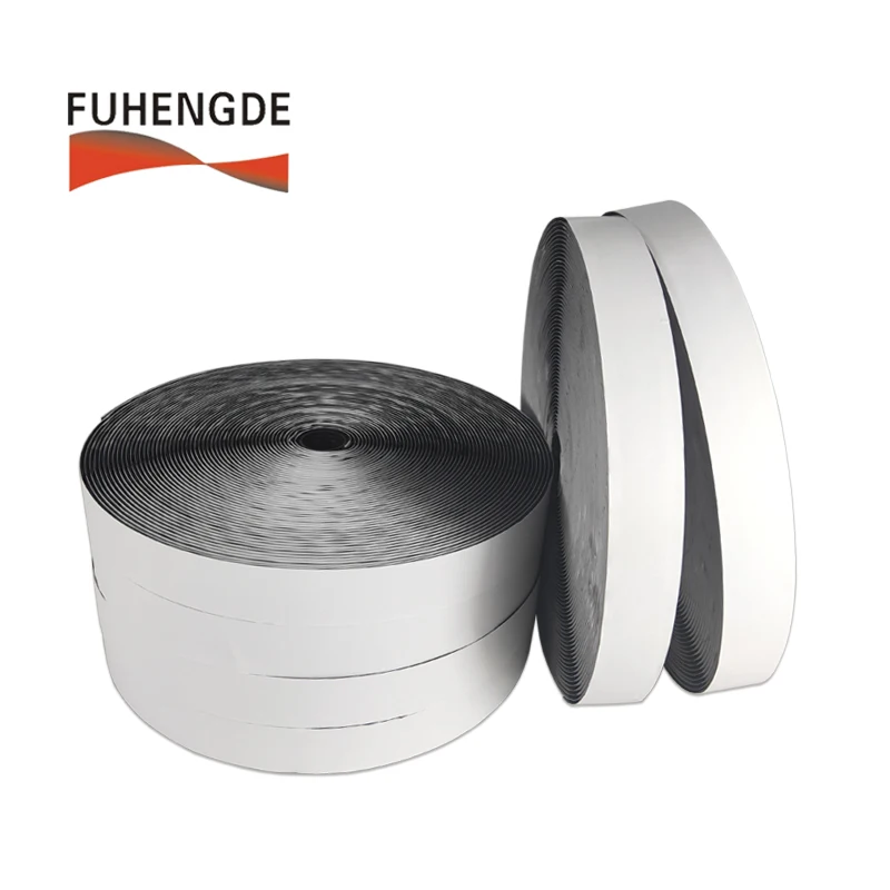 Peel Stick Self-Adhesive Hook Loop Tapes Double Sided Sticky Back for Velcro Strips for Office Home DIY