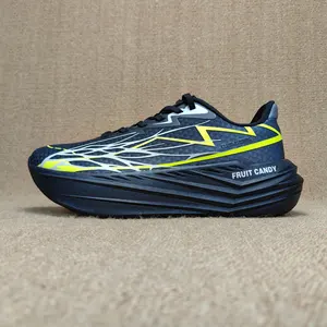 Lightweight Thick-Soled Cushioned Zero-Drop Couple's Trail Running Shoes Breathable Odor-Resistant All Seasons Daily Morning