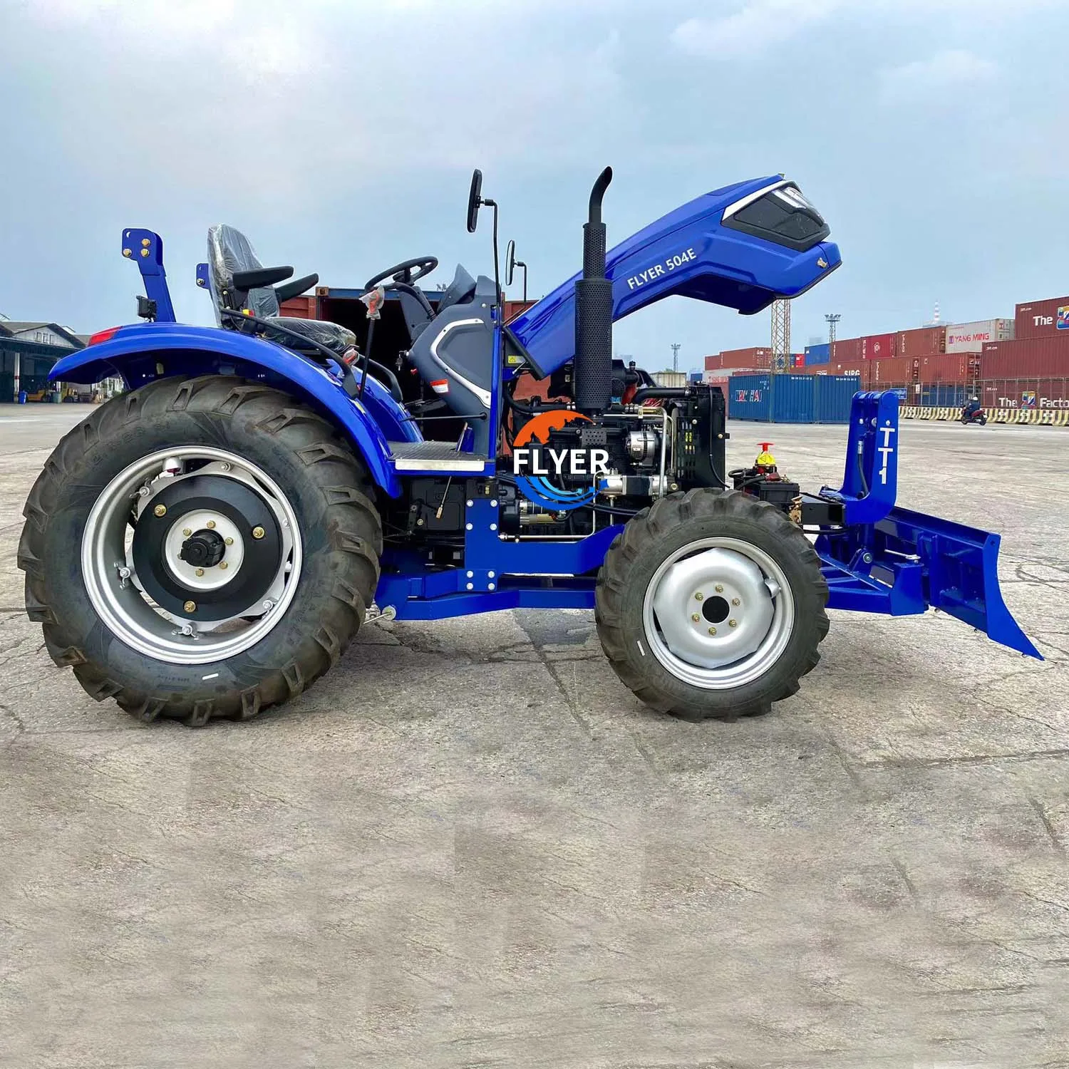 Machinery Mini Small 50HP 4x4  Traktor Tractor Farming  Tractor Mini Farm Crawler Tractor