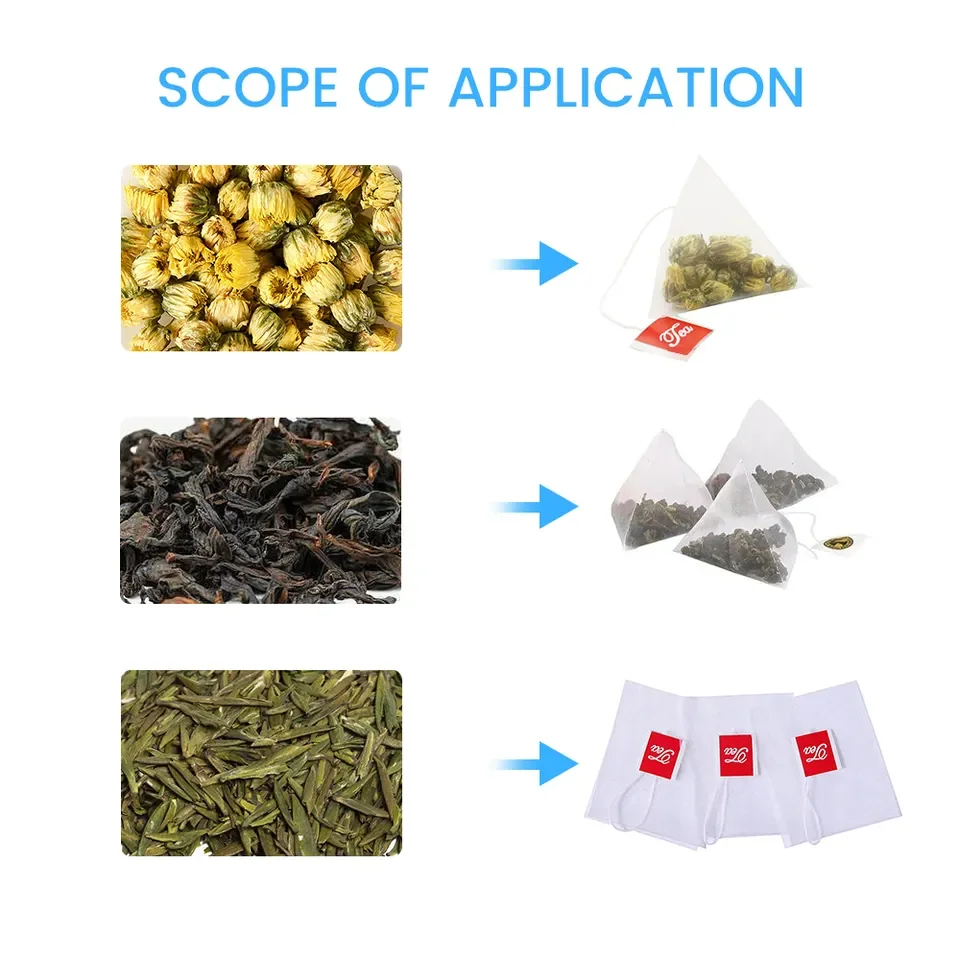 Fully Automatic Triangular Bag Tea Packaging Machine