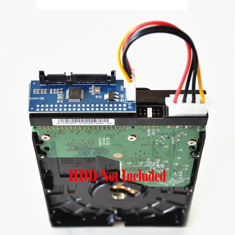 HDD 3.5 IDE to SATA Adapter Hard Disk Converter PATA IDE 39/40Pin to SATA 22Pin Hard Drive Connector With Data Cable