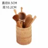 Tube en rotin tressé droit 8,5*10,2