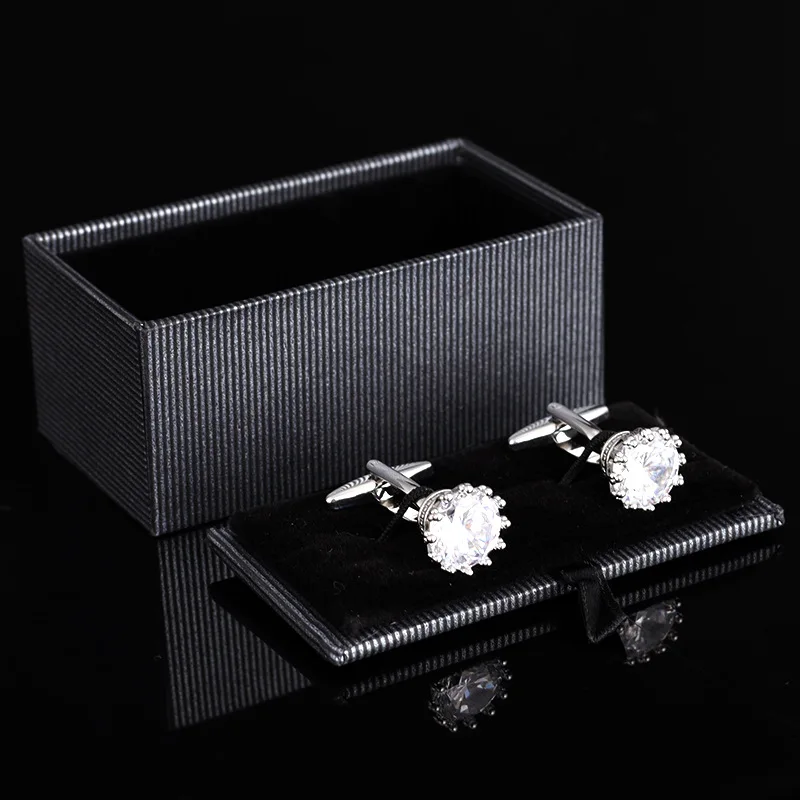 Wholesale Custom Bulk Cufflink Gift Box Tie Clips Box Jewelry Case