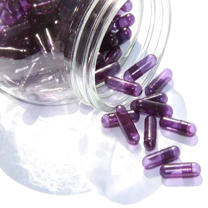 Пустые раздельные ваганские капсулы для порошка