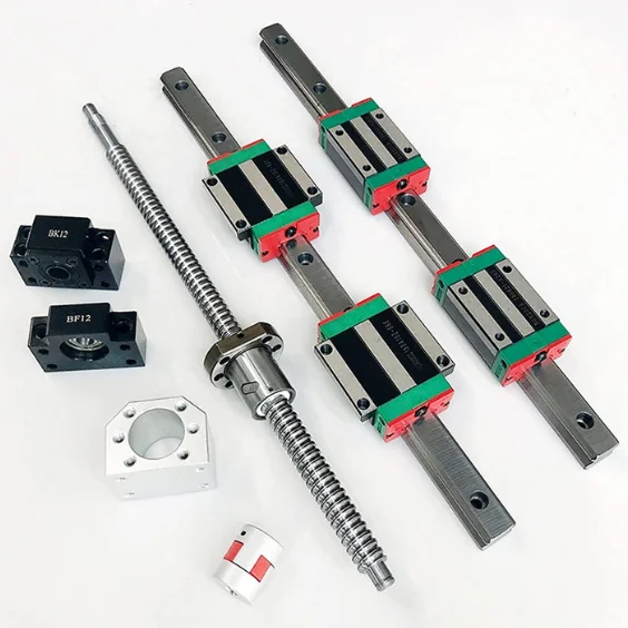 Corrosion Resistance 15mm Original HIWIN HGR15 Linear Guideway With HGH15CA Slide Block for 3D Printer