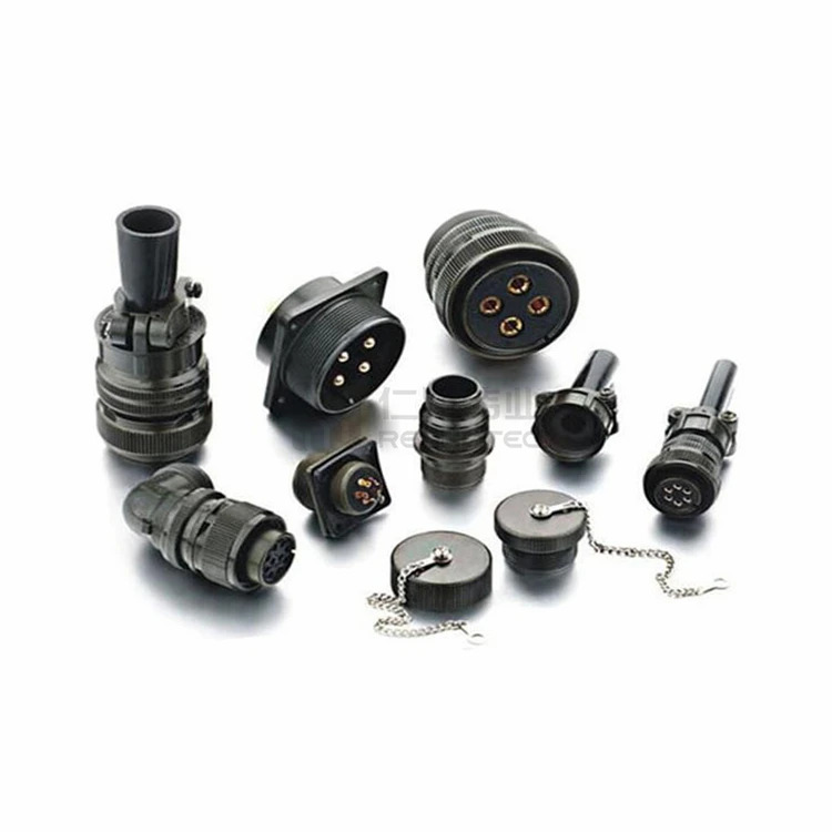 1 2 3 4 Pin MS 5015 Amphenol Connector MS5015 MS3106 MS3108 MS6016A 90 180 Degree Pines PCB Standard Plug