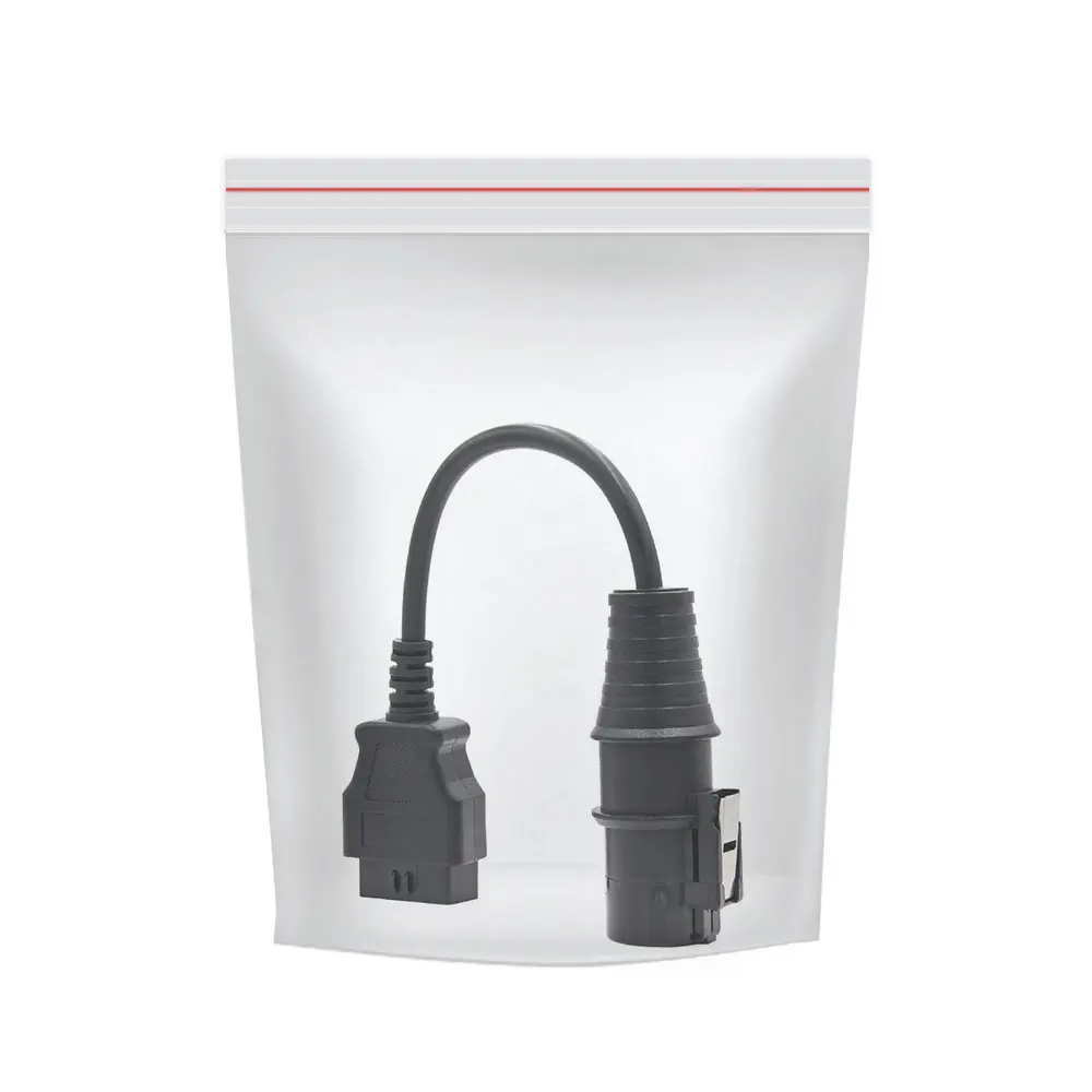 Obd2 Convert Cable 30pin to 16pin OBD Connect Truck Cable Connector Adapter for Iveco Used for Truck Scanner