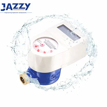 JAZZY LXSGZ IC card prepaid water flow meter smart water meter mechanical / Prepaid water meter Automatic remote water meter