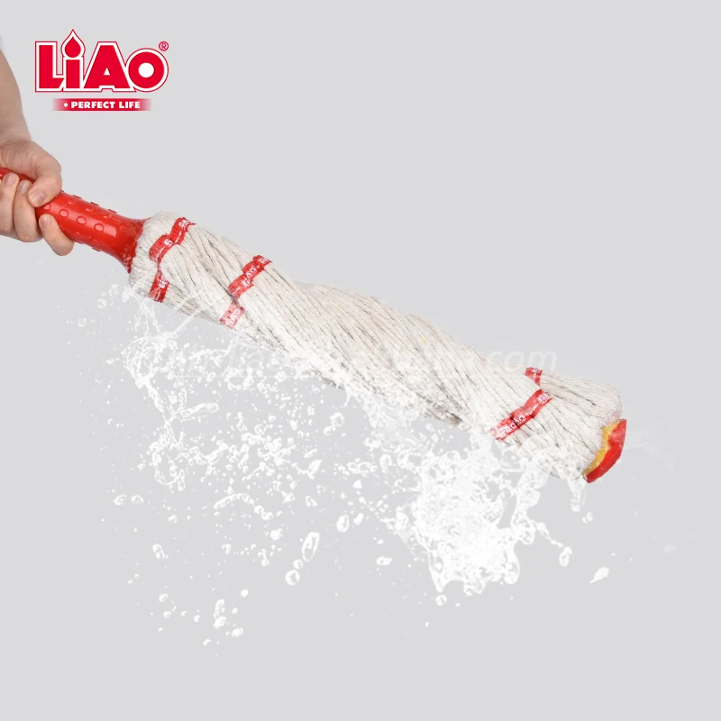 Buy Liao Wet Mop Floor Cleaning Cotton With Steel Stick Medium 1