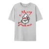 Christmas t-shirt with custom gray design