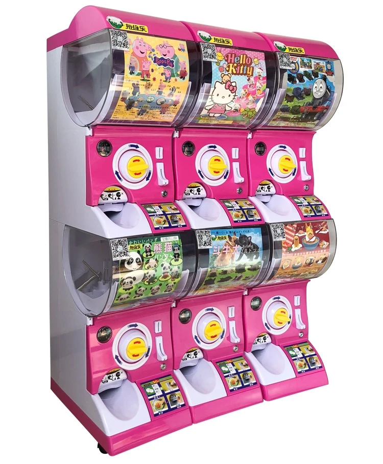 Factory Wholesale Coin Operated Capsule Vending Machine Gashapon