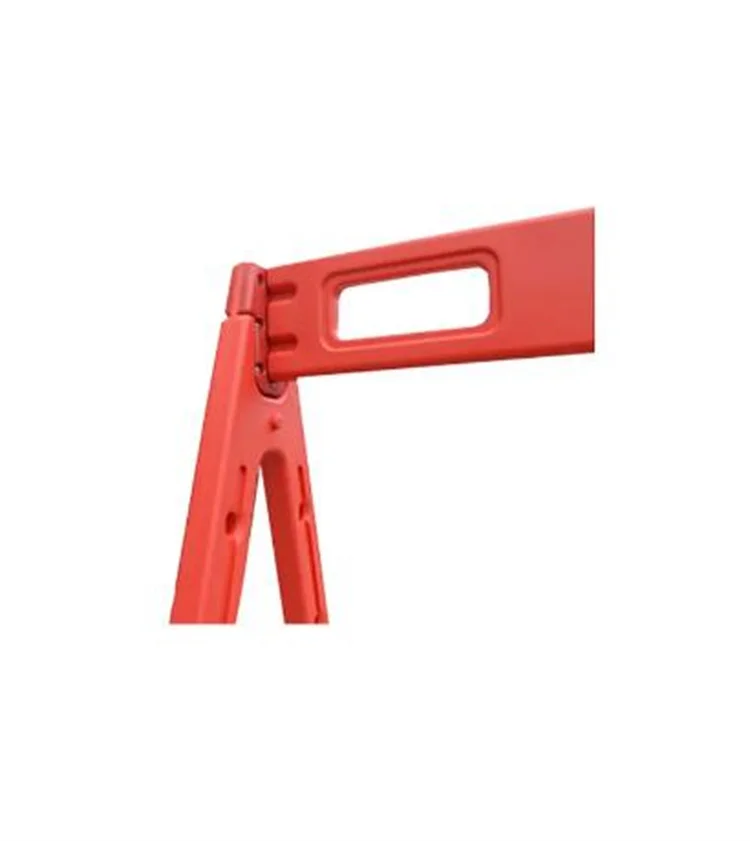 Plastic High Reflective Portable Triangle Stand Construction site Water Filled Flexible Safety Road Barrier