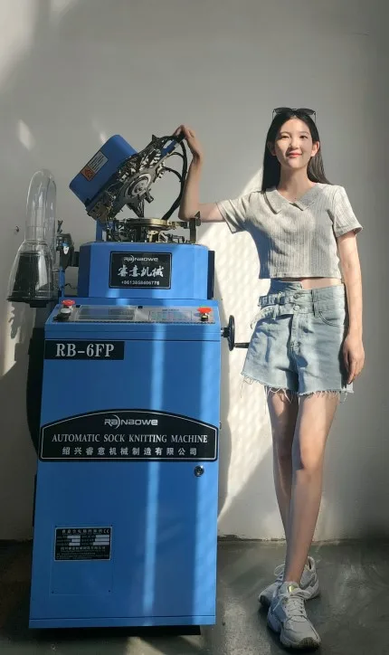 RB-6FP автоматический Электрический высокое качество Soosan машинка для вязания носков носки машина по производству носков