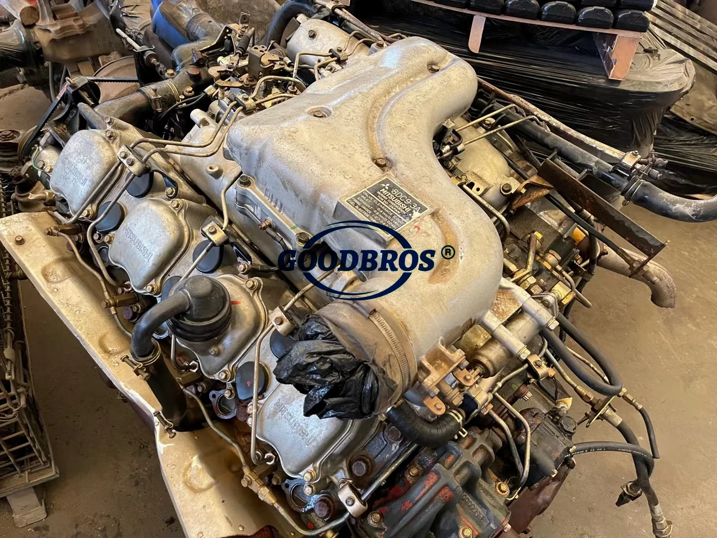 Used Original  8DC9 3A Engine for Mitsubishi Heavy Duty Truck Boat Marine Engine