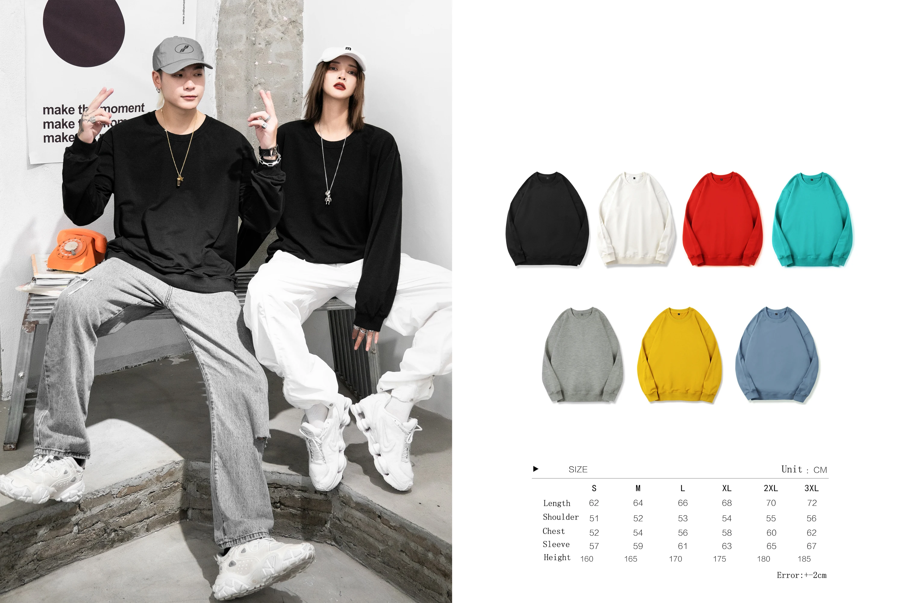 Custom High Quality heavyweight man's blank 320Gsm 100% cotton terry plus size hoodie multicolor uni