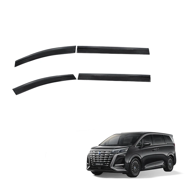 Car Interior Exterior Accessories PS Injection Molding Window Visor Sun Visor Decorative Trims Cover for BYD Denza D9