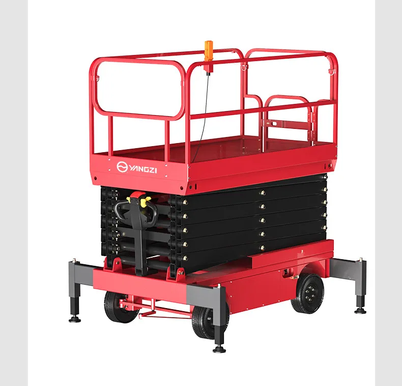 500kg 1000kg 4-12m Electric Hydraulic Mobile Platform New Currents ...