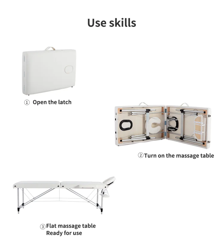 Cheap Portable Salon Bed Beauty Salon Furniture Massage Table Clinic Eyelash Beds Facial Chair Salon Spa Beauty Bed