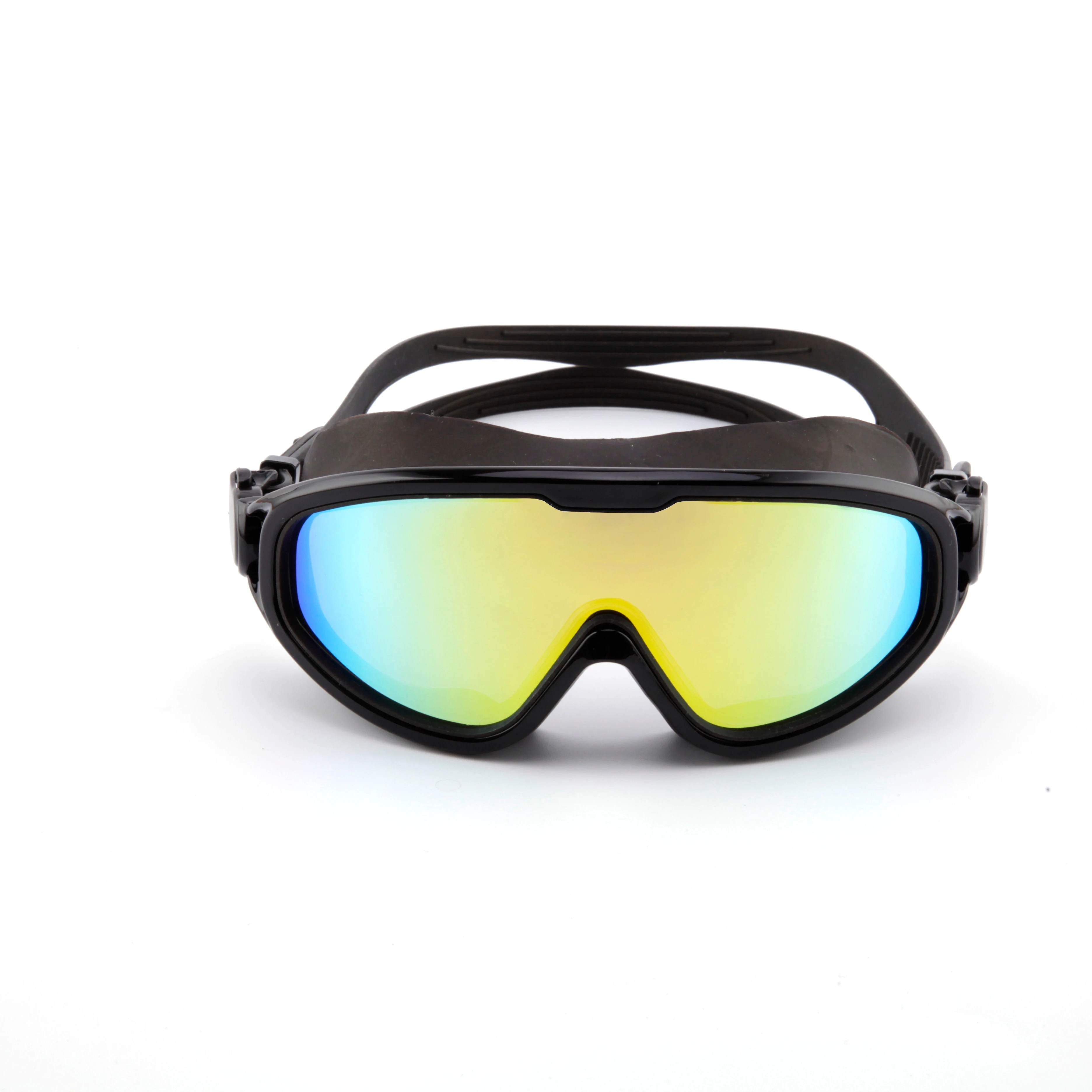 New Model Launched Large Frame Outdoor Professional Silicone Diving Anti-fog Swimming Goggles_voghion.com