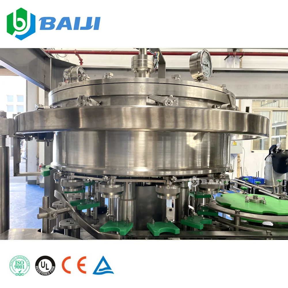 Wholeline Automatic 330ml Pop Can Carbonated Beverage Soft Drink Filling Machine