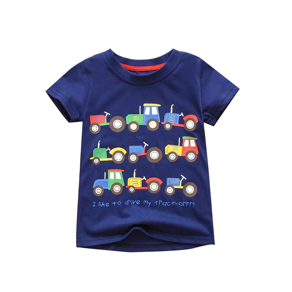 
Новая модная летняя футболка для малышей с коротким рукавом для новорожденных детей оптом 