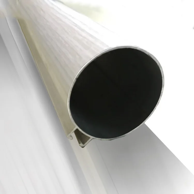 Modern O Shaped With Pipes Open Baffle False Ceiling Designs Aluminium Profiles Strip Round Tube Suspended Ceiling System