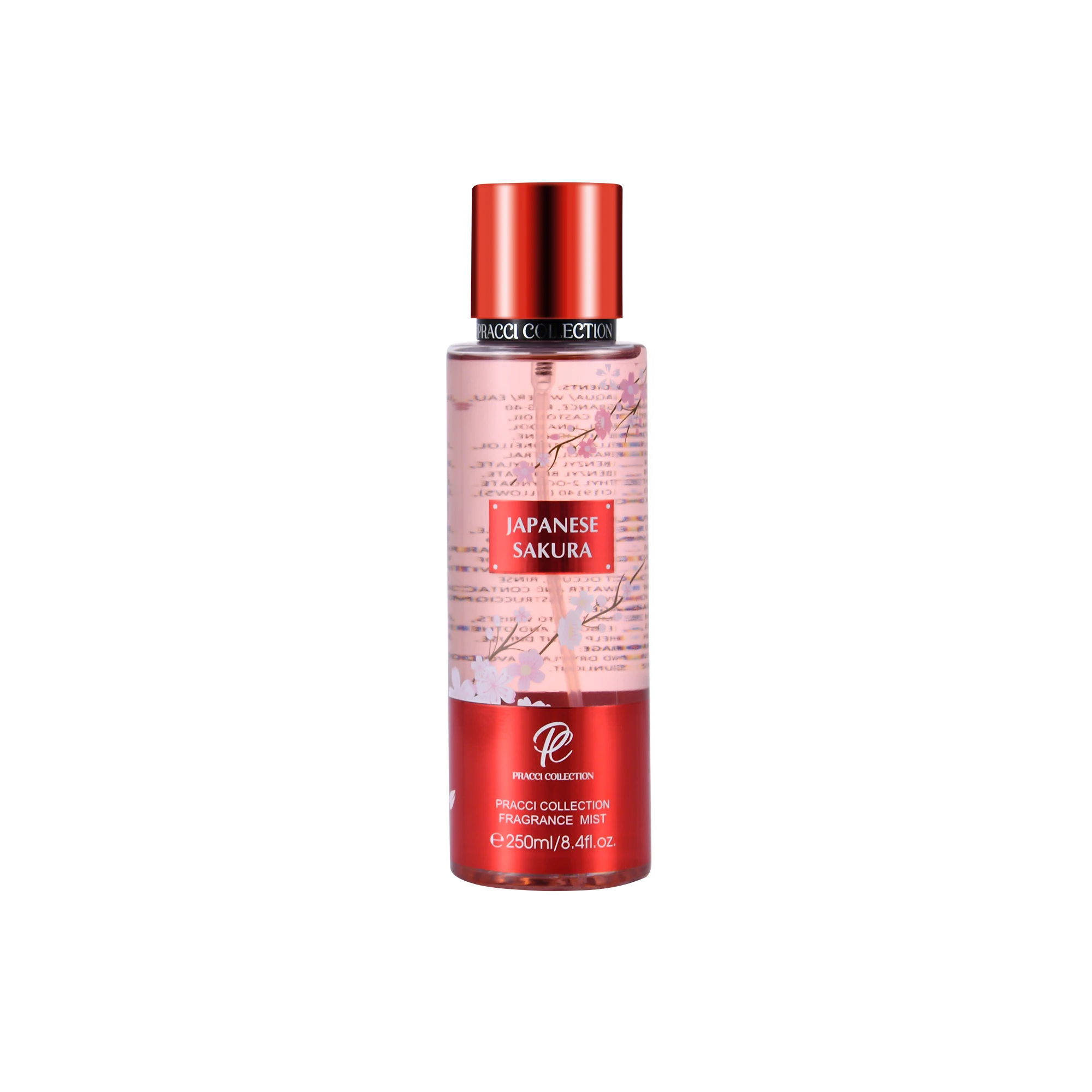250ml Female Body Spray Japan Sakura Deodorant Oem Brand Perfume