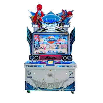 LCD Shooting ball Redemption tickets video arcade game Machine from Guangzhou Factory Amusement Center
