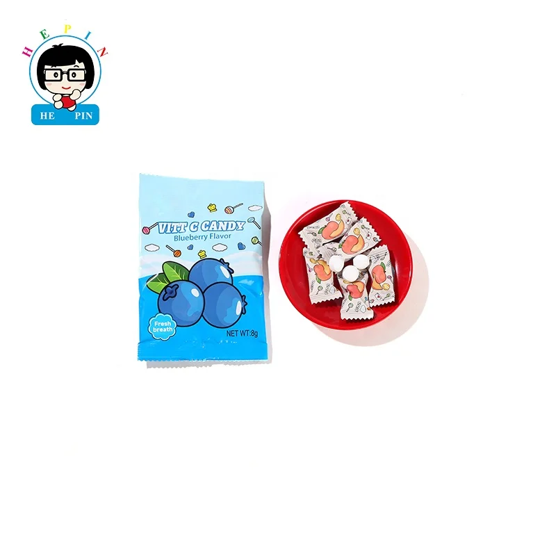 Box Packaging Individually Packed Fruit Flavour Assorted Flavour Mixed Tablet Candy Hard Candy