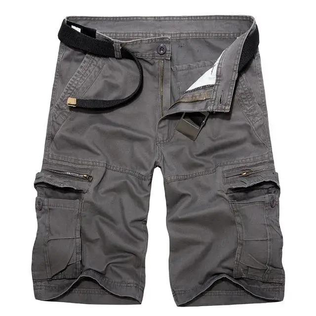 High Quality Custom Gym Summer Cargo Plus Size Men's Shorts Men Black Denim Shorts Men in Cargo Shorts658_voghion.com