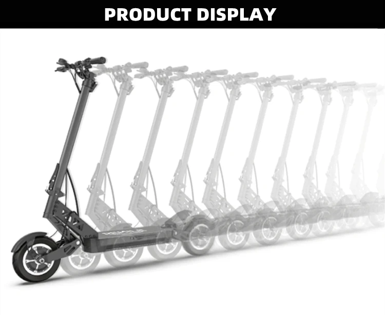 2 Wheel Electric Scooter 22.4ah 65km/h 2000w Off Road 10 Inch Electric