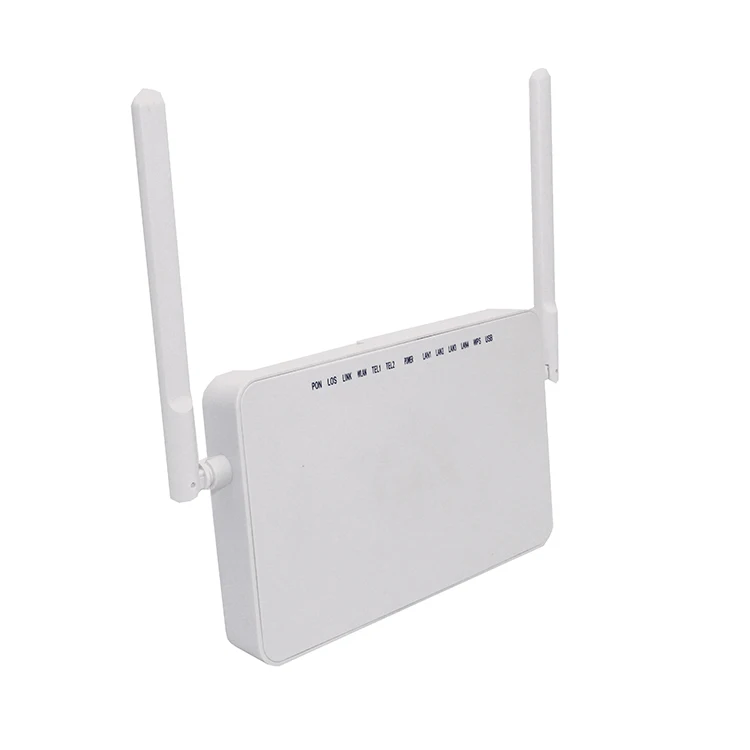 XPON GPON ONU 4FE+WIFI+2POT+USB 5dBi WiFi Antenna Fiber Optic Router ...