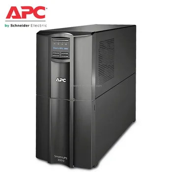 Schneider Online 3kva UPS Power Supply APC Smart UPS  3000VA SMT3000I 3000VA 2700W 0U 230V LCD Screen with Lead Acid Battery