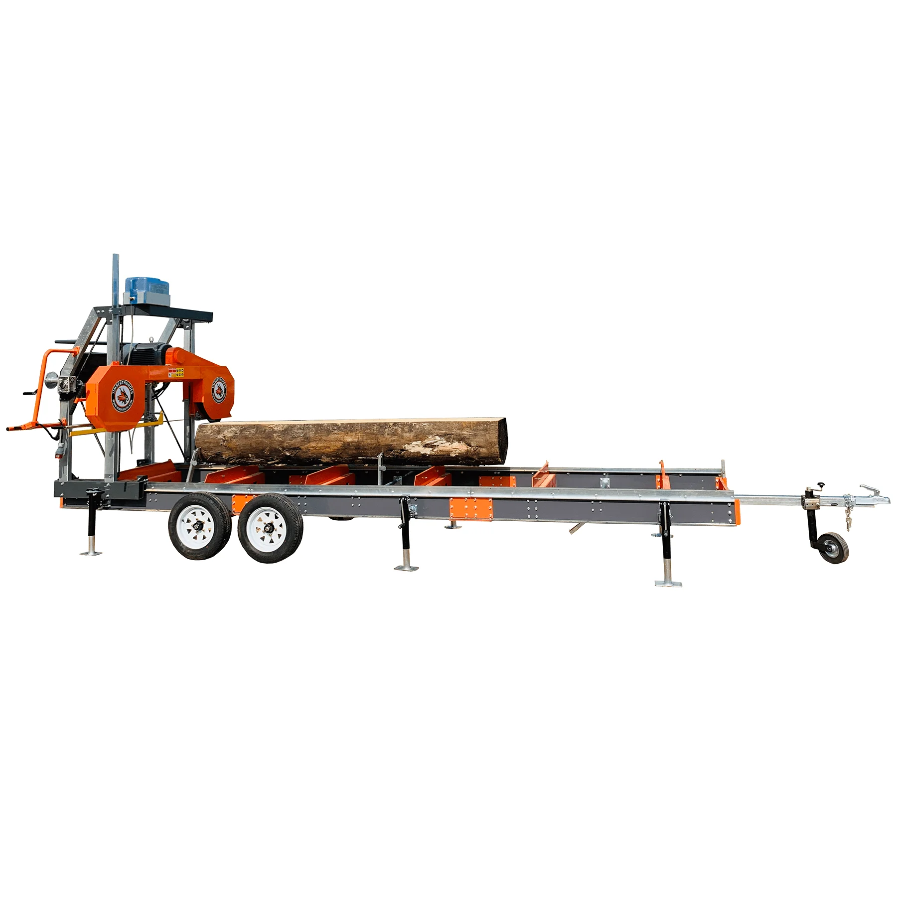 27hp Lifan Engine Portable Sawmill with Power Lift