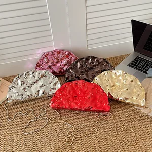 Acrylic Shell Bag with Chain 2026 New European and American Fashion Banquet Bag Crossbody Box Bag for Women